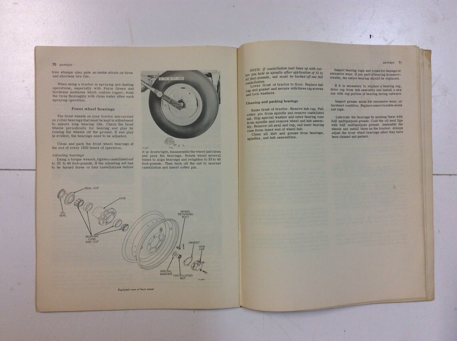 OMT15371T John Deere Operators Manual For Gas 2010 Industrial Wheel Tractors - Picture 5 of 5