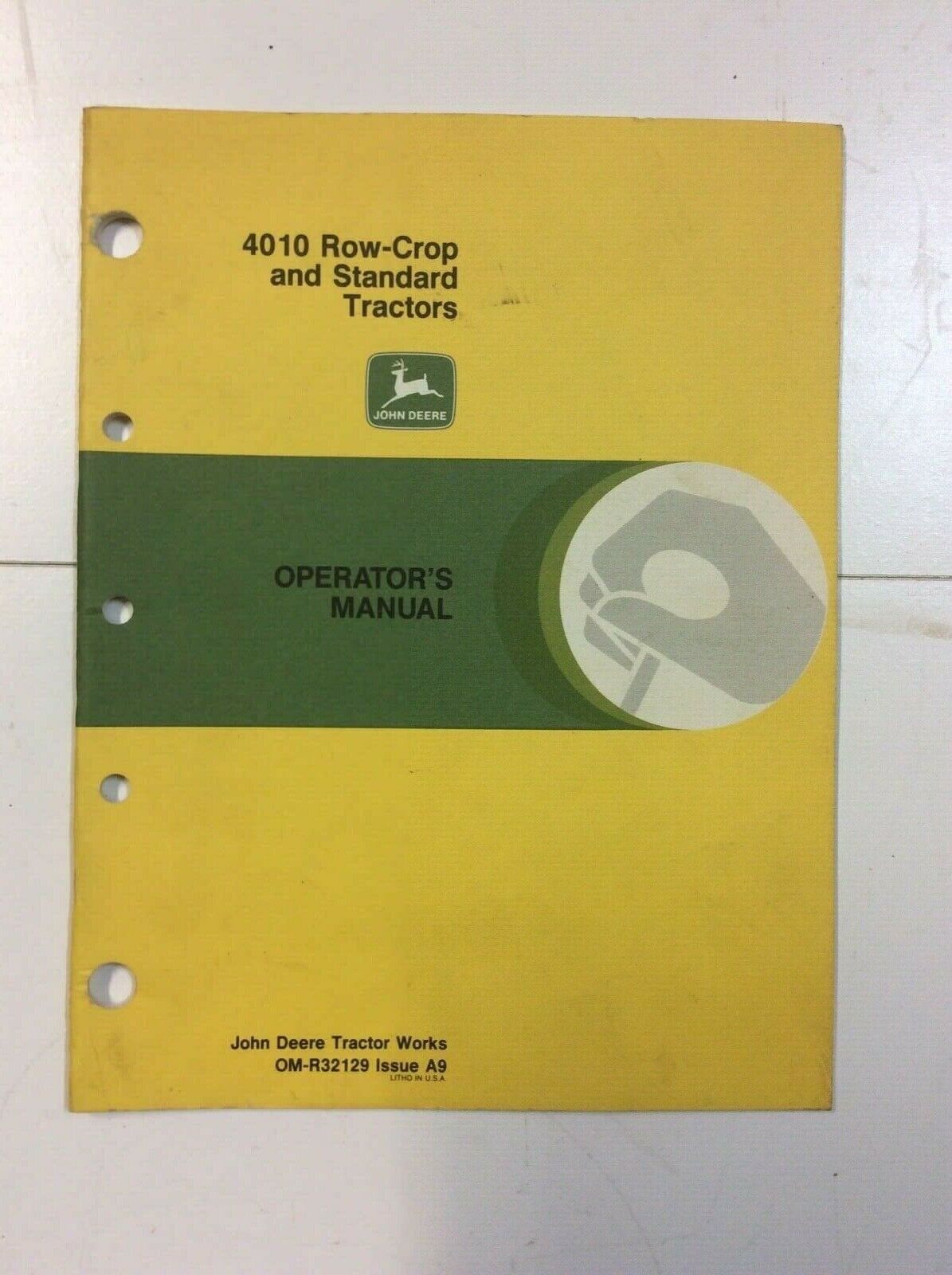 OMR32129 John Deere Operators Manual For 4010 - Picture 1 of 5
