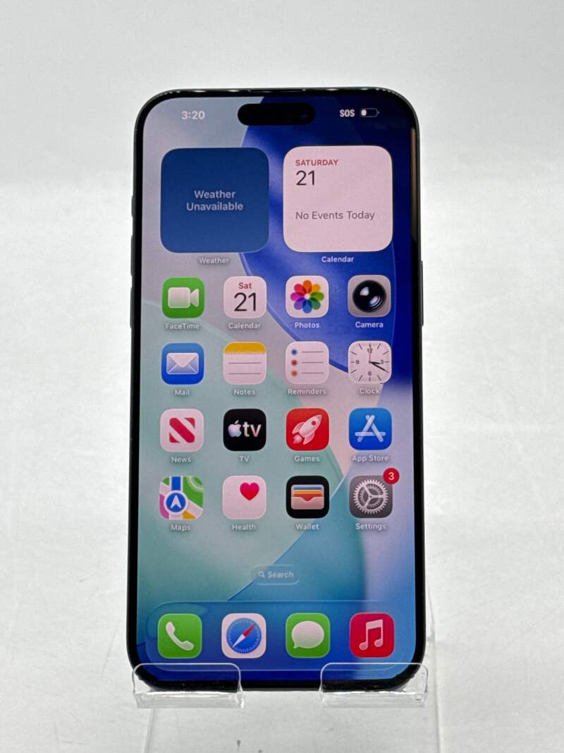 Unlocked Apple iPhone 15 Pro Max A2849 512GB Blue Titanium 84 