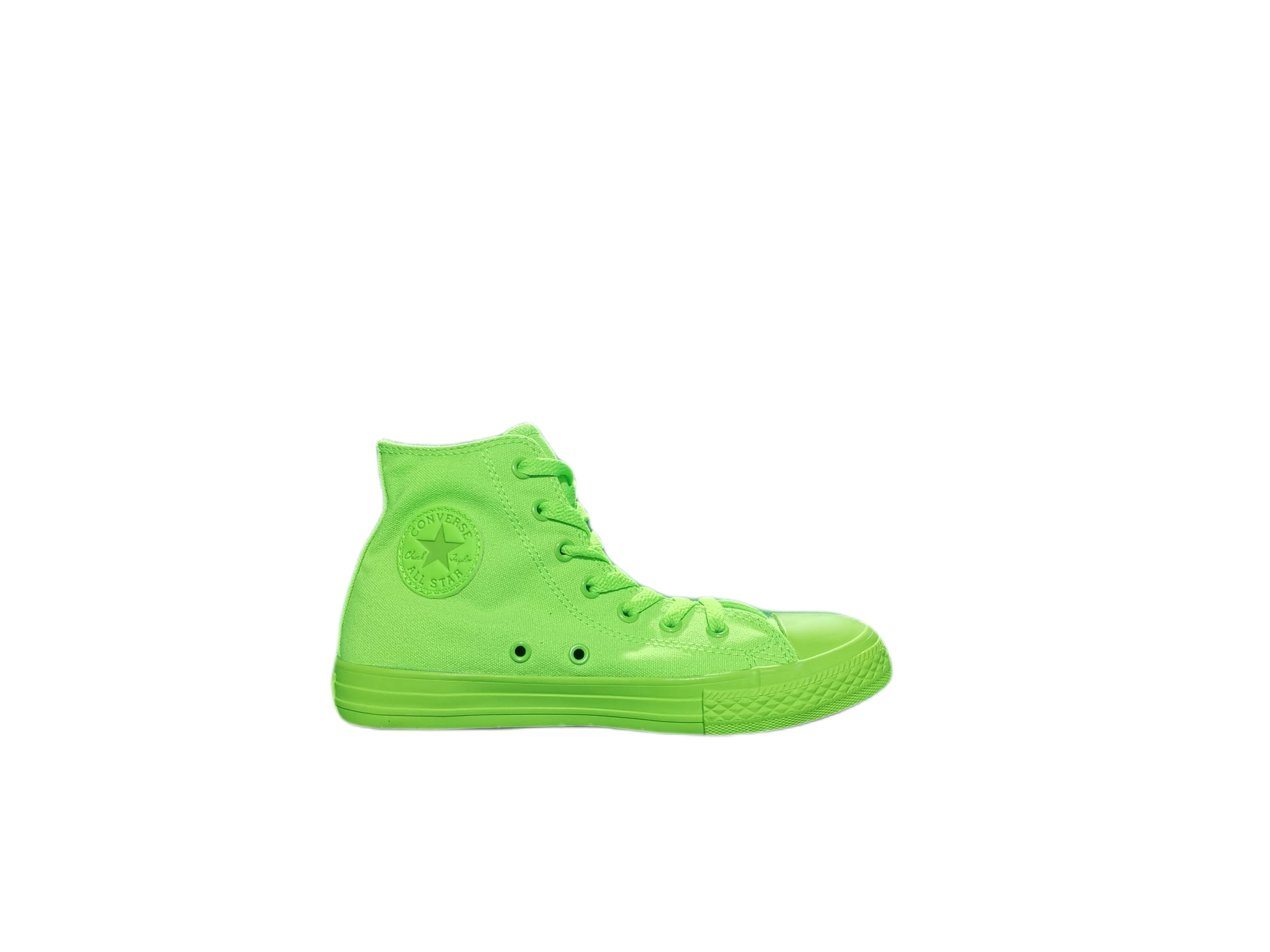 Scarpa Converse CTAS Hi Verde Fluo Fosforescente Donna Uomo Sneakers  656852C | eBay