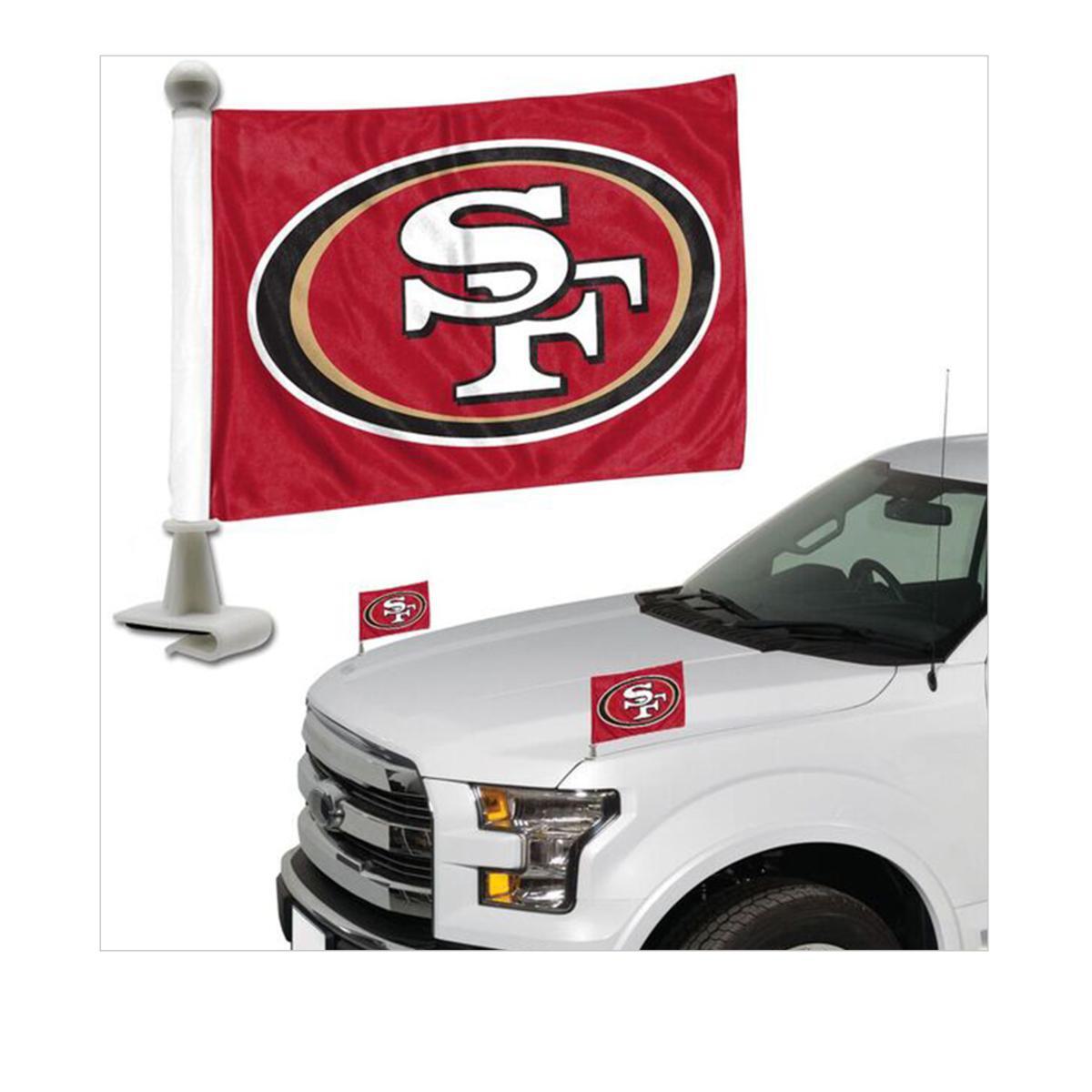 Officially Licensed NFL Team Ambassador Flag - 2 Pc Set 616254-J - Picture 2 of 22