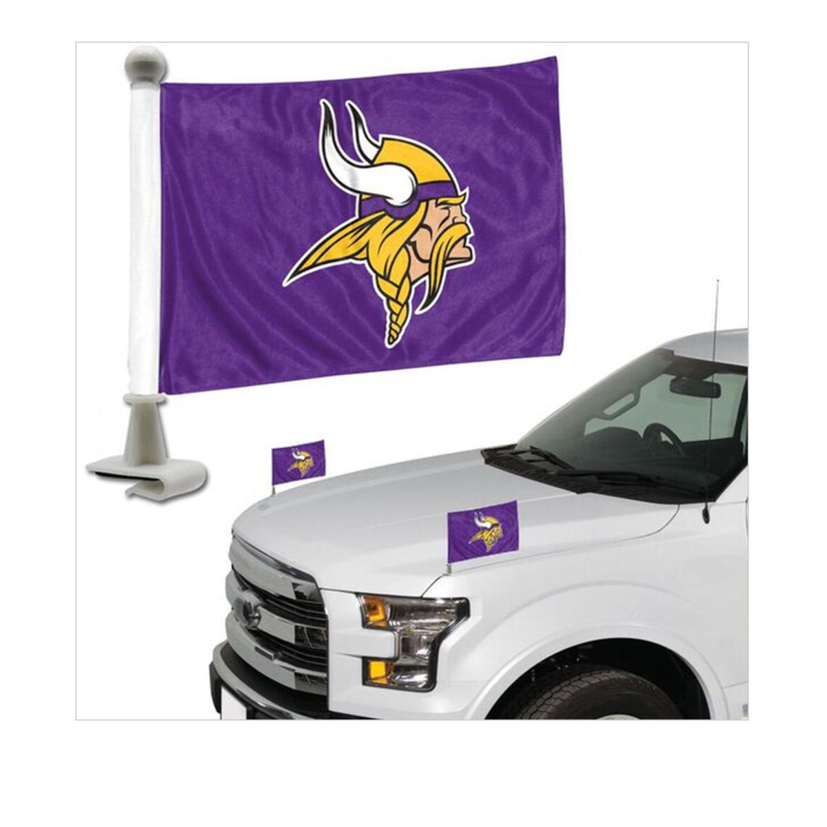 Officially Licensed NFL Team Ambassador Flag - 2 Pc Set 616254-J - Picture 22 of 22