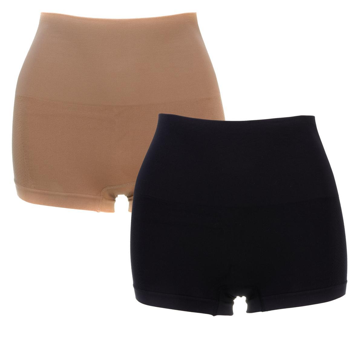 Nearly Nude 2-Pack Contour Smoothing Shortie 584856-J $17.90 - Picture 4 of 13