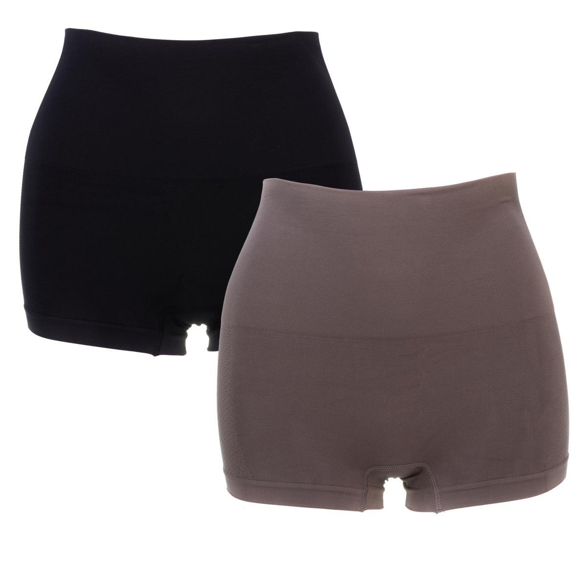 Nearly Nude 2-Pack Contour Smoothing Shortie 584856-J $17.90 - Picture 9 of 13