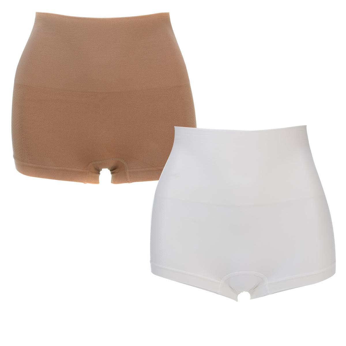 Nearly Nude 2-Pack Contour Smoothing Shortie 584856-J $17.90 - Picture 10 of 13
