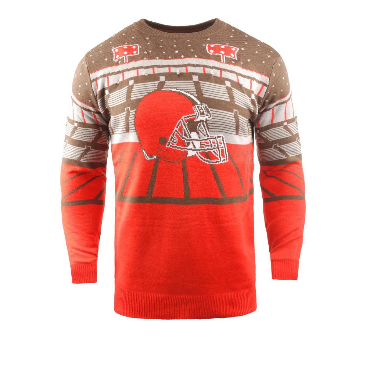 Officially Licensed NFL 2018 Bluetooth LightUp Sweater by Team Beans 613574-J - Picture 8 of 23