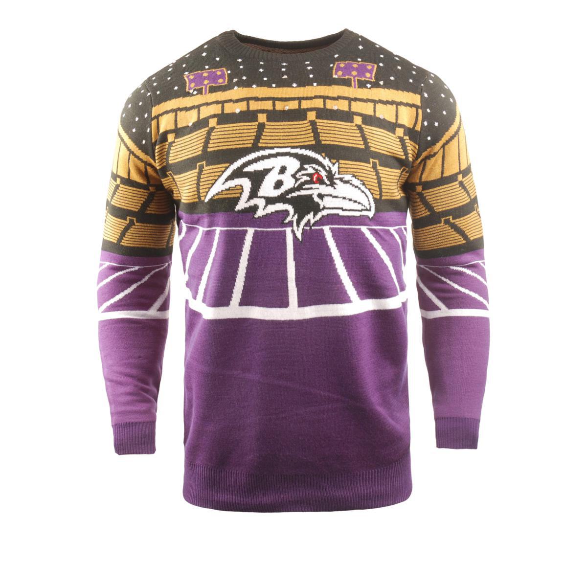Officially Licensed NFL 2018 Bluetooth LightUp Sweater by Team Beans 613574-J - Picture 19 of 23