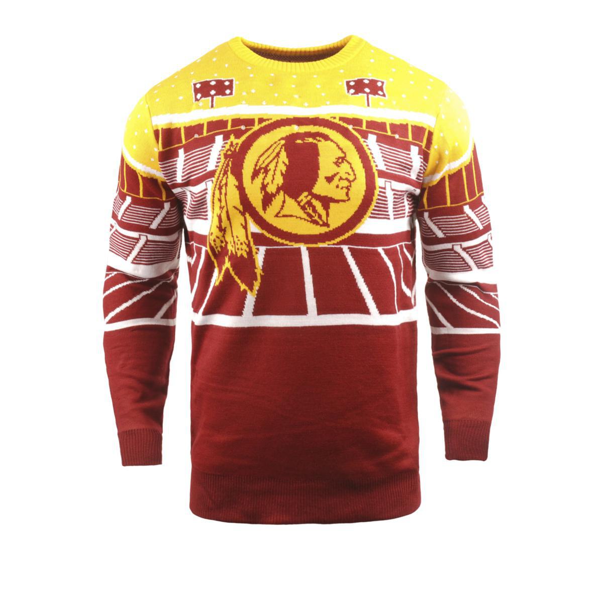 Officially Licensed NFL 2018 Bluetooth LightUp Sweater by Team Beans 613574-J - Picture 20 of 23