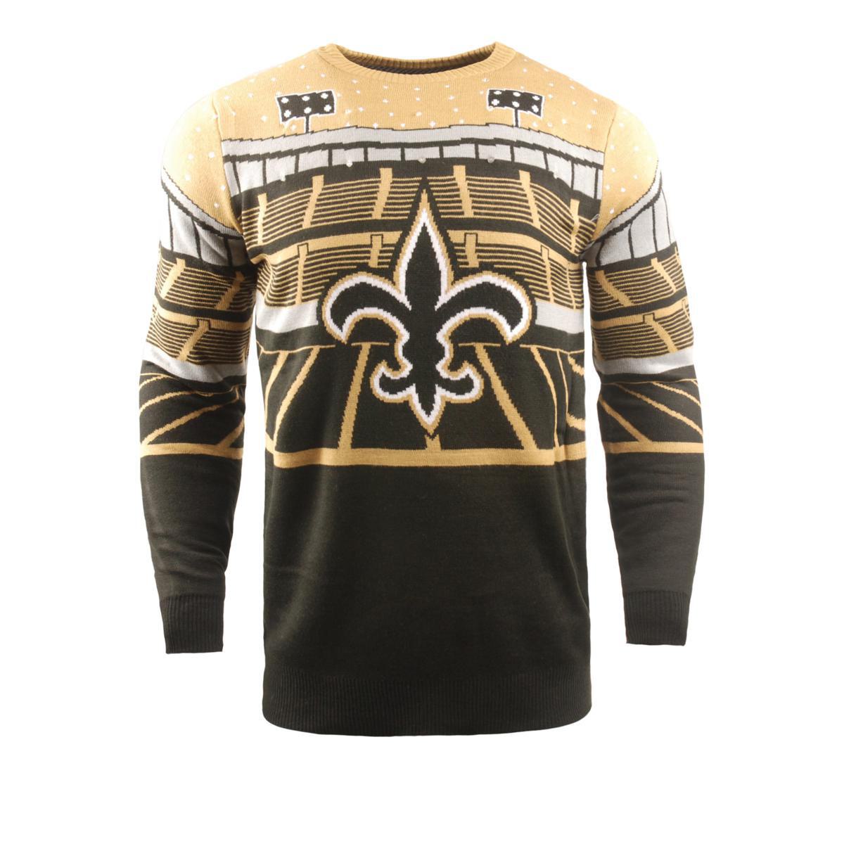 Officially Licensed NFL 2018 Bluetooth LightUp Sweater by Team Beans 613574-J - Picture 3 of 23