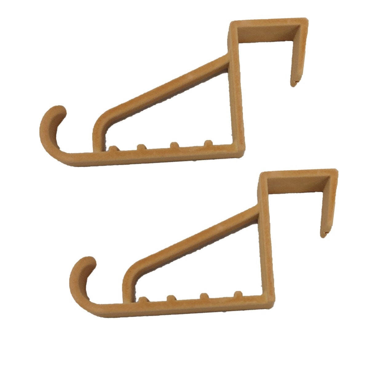 JOY Mangano Huggable Hangers 2-Pack Extended Over The Door Hooks - Picture 6 of 13