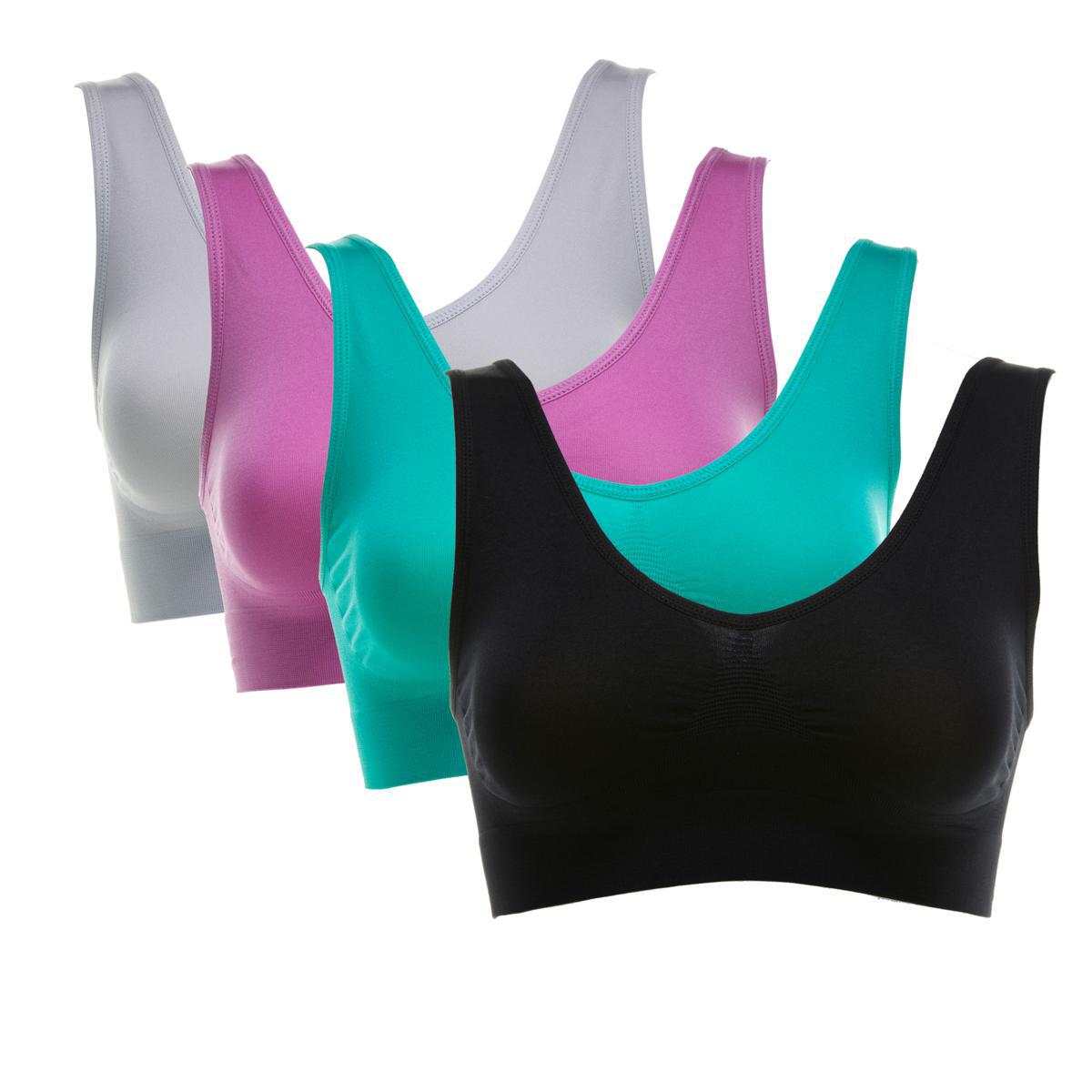 Rhonda Shear 4-pack "Ahh" Bra 220127-590124-J - Picture 4 of 11