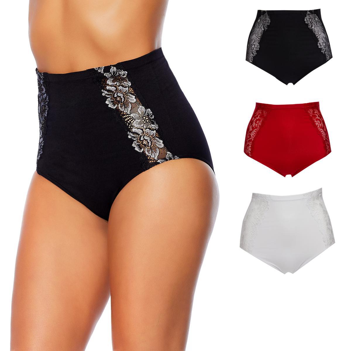 Rhonda Shear Seamless Lace Brief 3-pack 605377-J - Picture 41 of 88