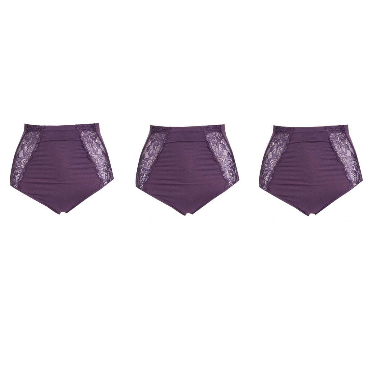 Rhonda Shear Seamless Lace Brief 3-pack 605377-J - Picture 70 of 88