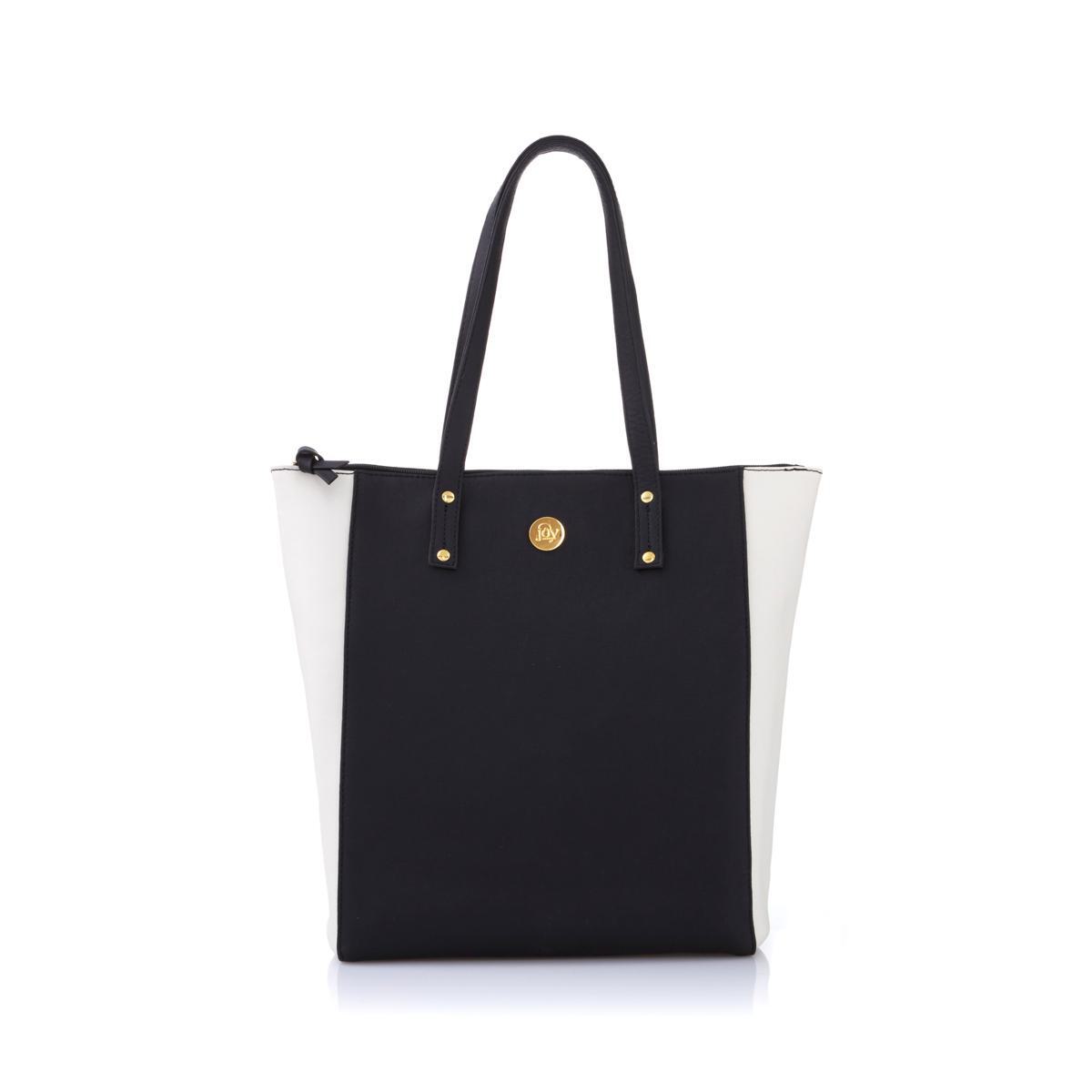 Bolso de Mano JOY Cuero Colorblock con Protección RFID - Imagen 8 de 11