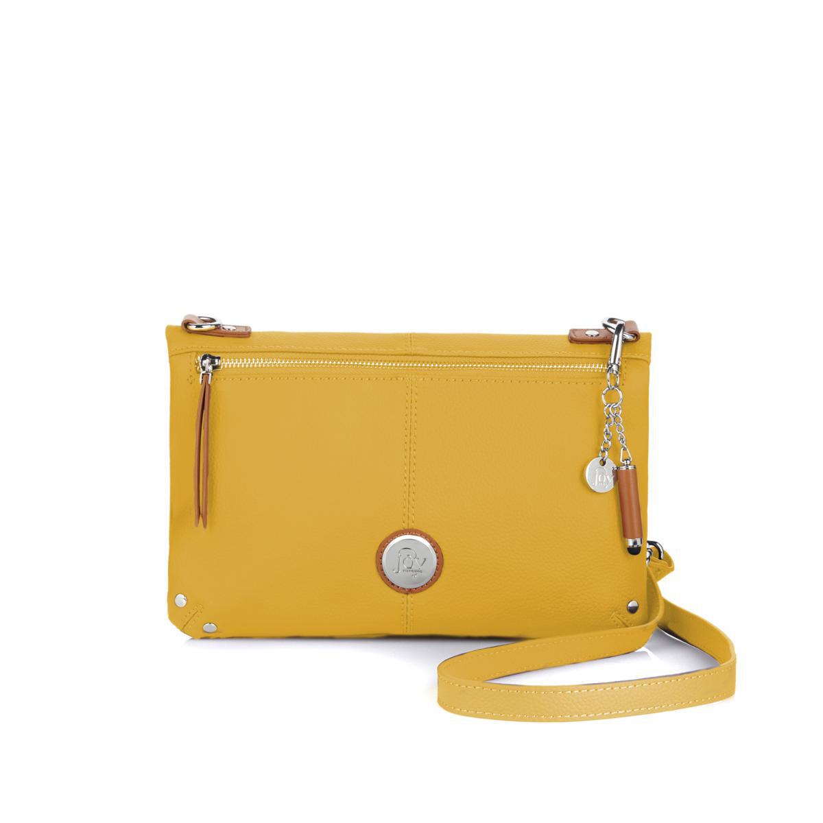 JOY Leather Foldover Crossbody Bag with RFID Protection 526655-J - Imagen 15 de 16