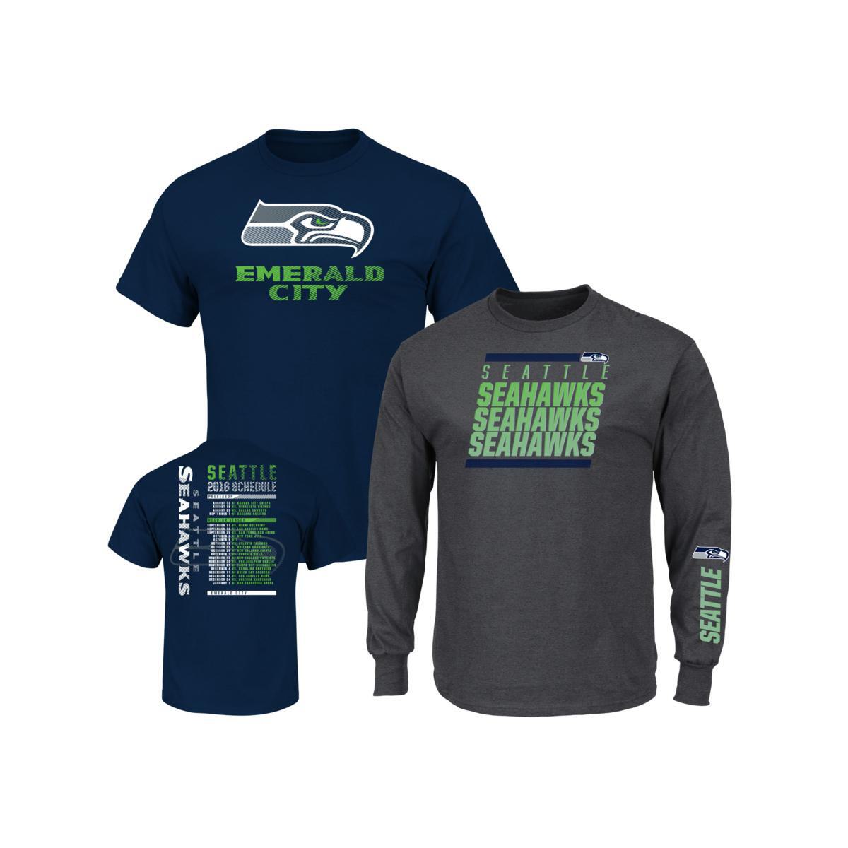 T-shirt combinata 3 in 1 con licenza ufficiale NFL 486499/495948-J - Foto 45 di 68