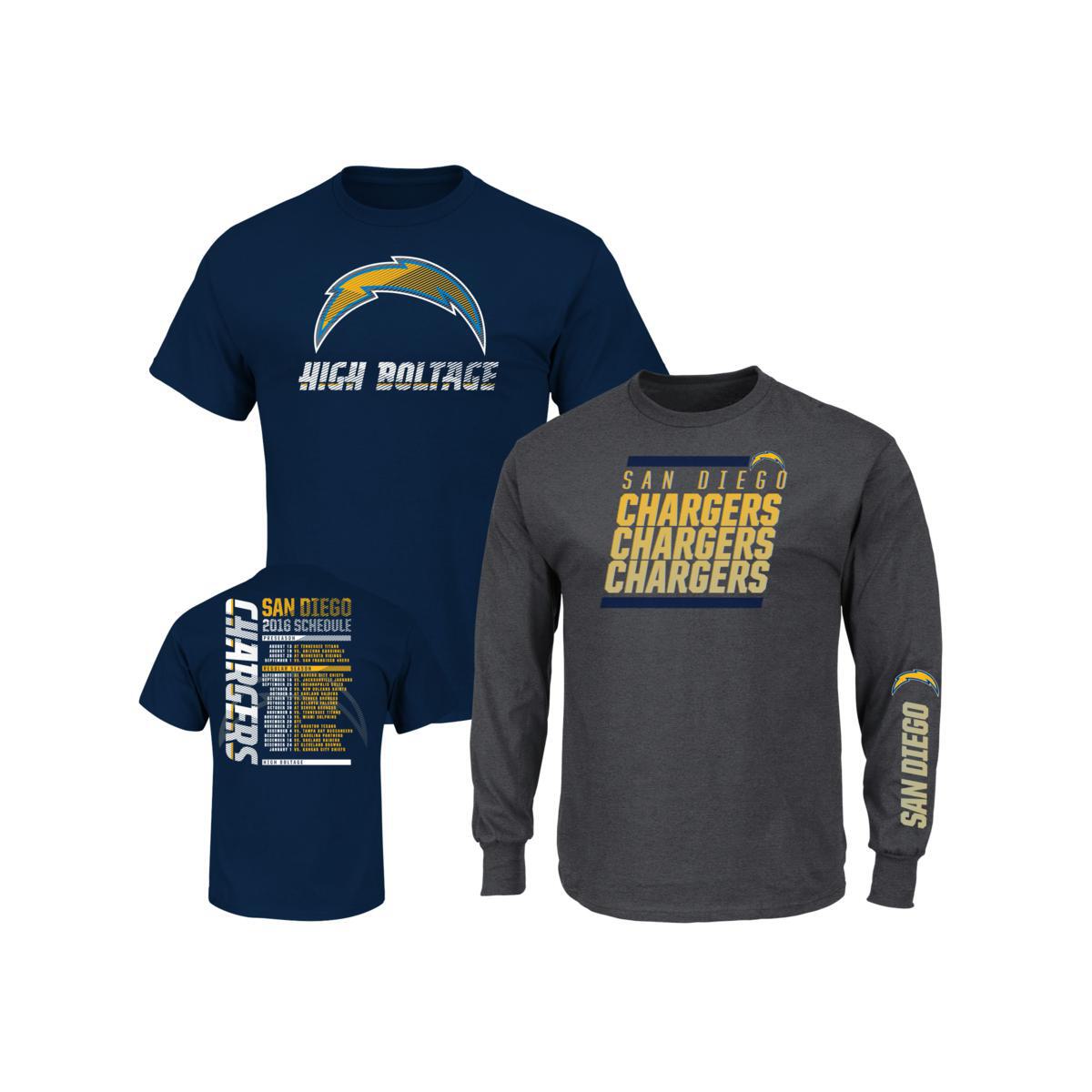 T-shirt combinata 3 in 1 con licenza ufficiale NFL 486499/495948-J - Foto 47 di 68