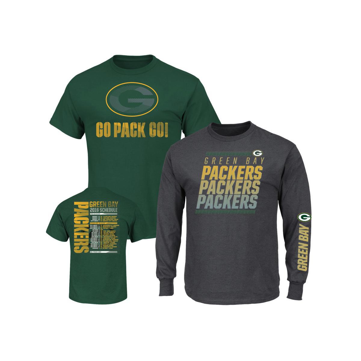 T-shirt combinata 3 in 1 con licenza ufficiale NFL 486499/495948-J - Foto 65 di 68