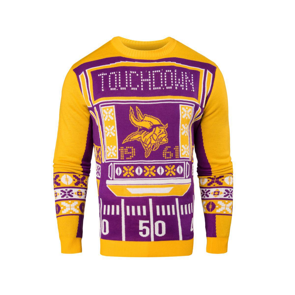 Vikings light top up sweater