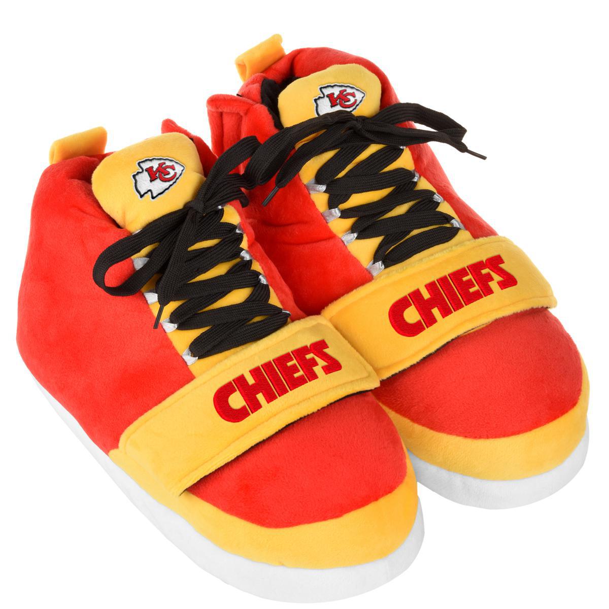 Offiziell lizenzierte NFL Puffy High-Top Sneaker Hausschuhe 492218-J - Bild 23 von 68