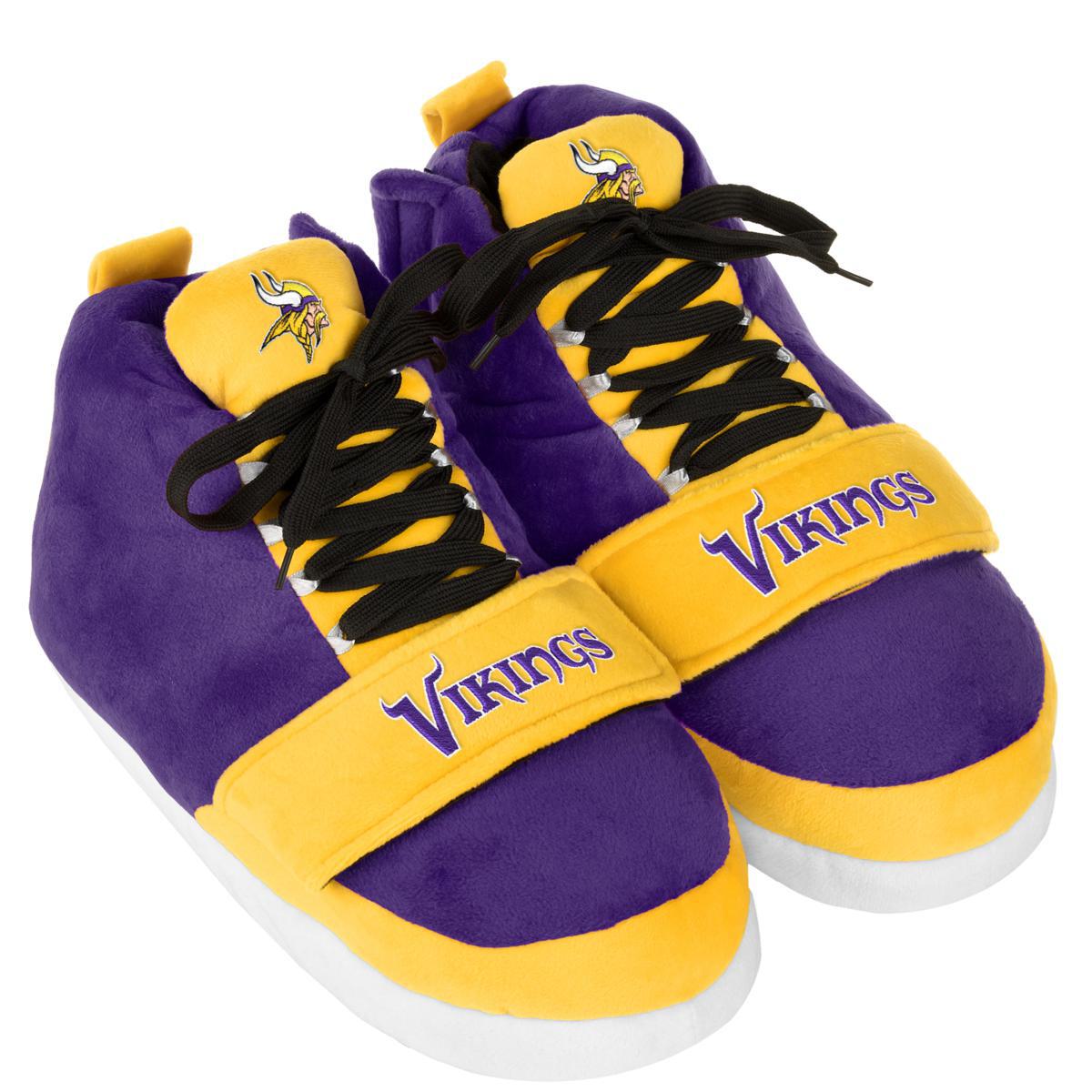 Offiziell lizenzierte NFL Puffy High-Top Sneaker Hausschuhe 492218-J - Bild 62 von 68