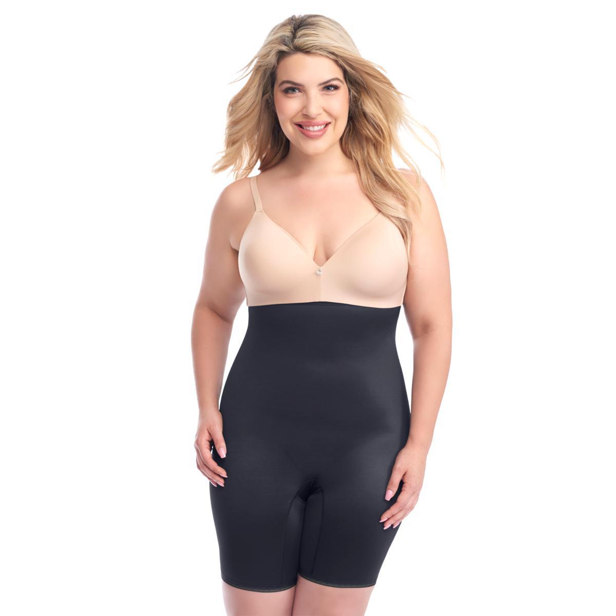 HookedUp® High-Waist Shaper Shorts 584994-J - Picture 9 of 20