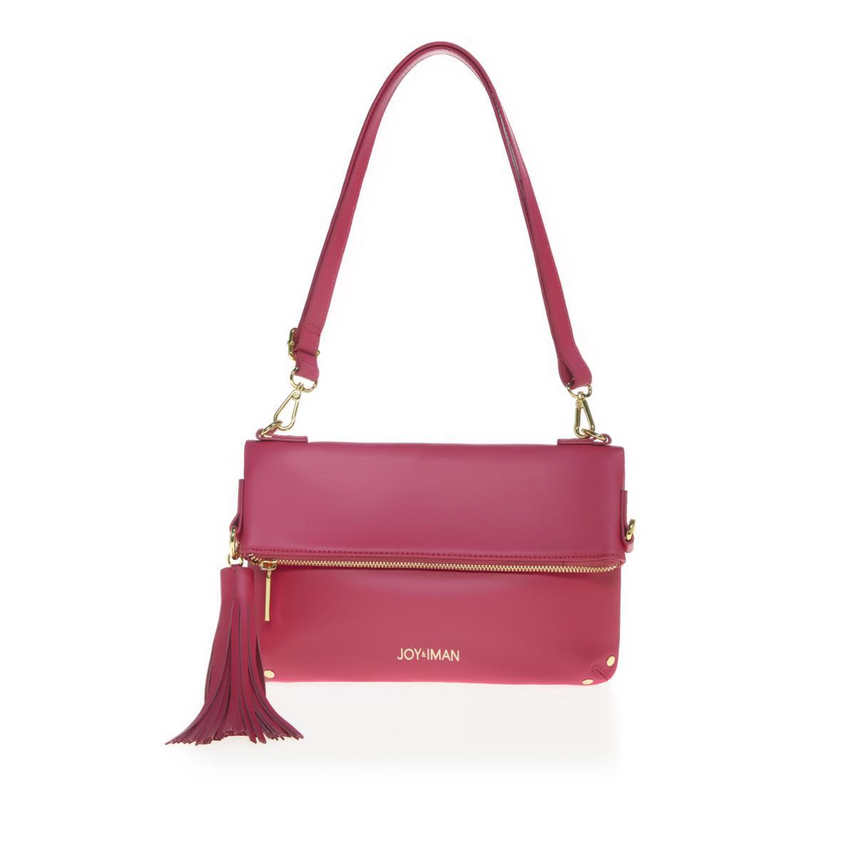 Bandolera de cuero elegante JOY & IMAN borla con RFID 603223-J - Imagen 10 de 13