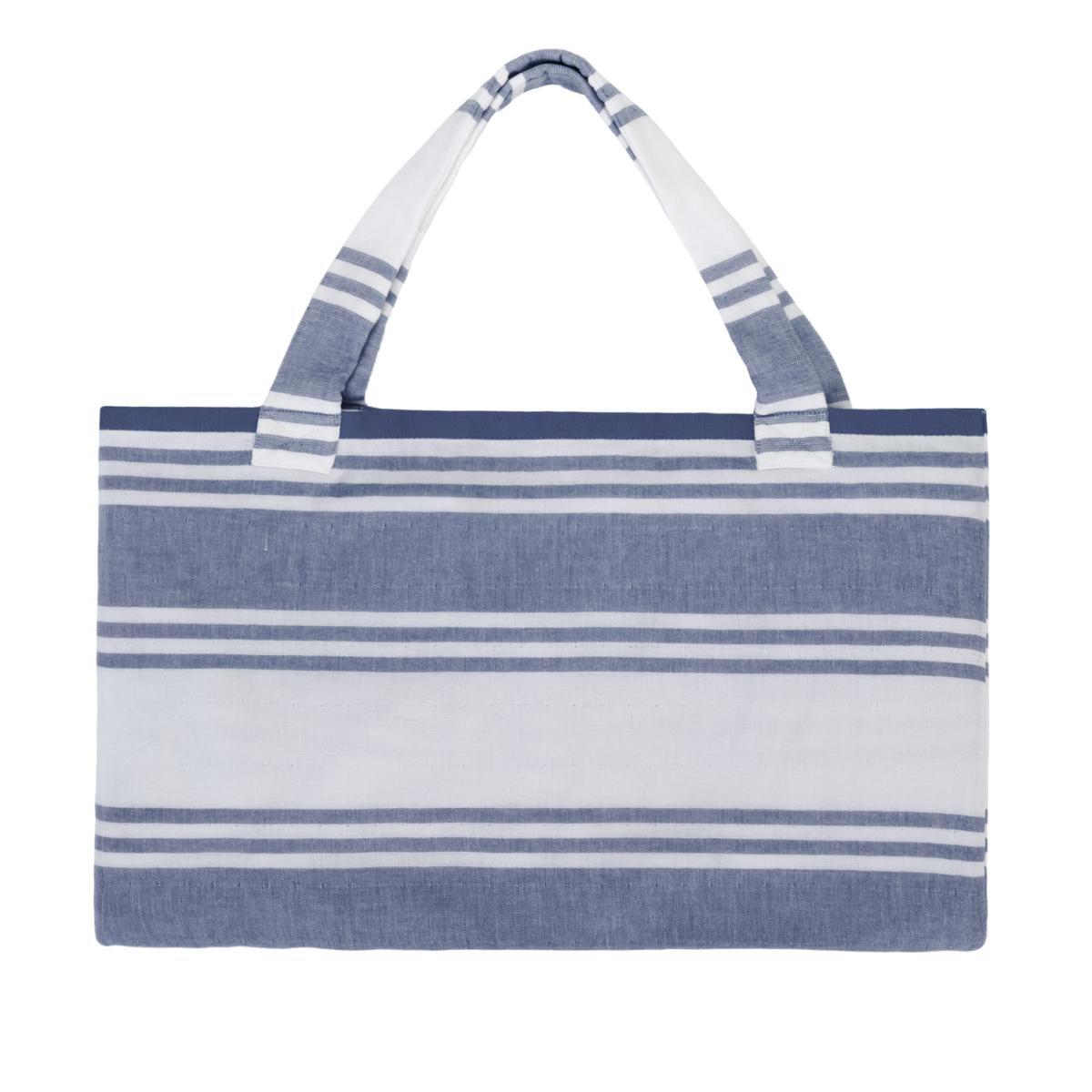 JOY Resort Chic Convertible 2-in-1 Tote to Beach Towel 603419-J - Picture 14 of 16