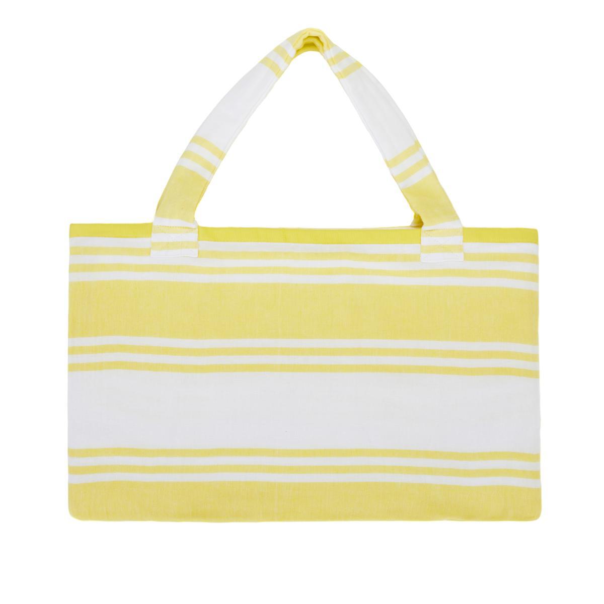 JOY Resort Chic Convertible 2-in-1 Tote to Beach Towel 603419-J - Picture 16 of 16