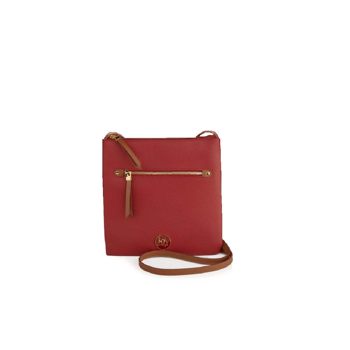 Bandolera JOY Chic Cuero Guijarro Genuino 612015-CB - Imagen 7 de 10