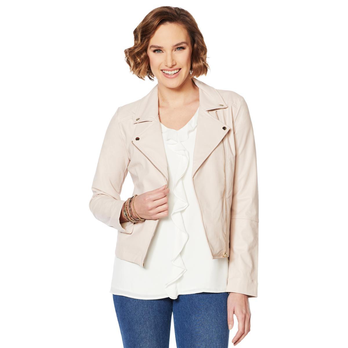 Chaqueta de moto clásica de cuero sintético LYSSE 651671-J - Imagen 8 de 10