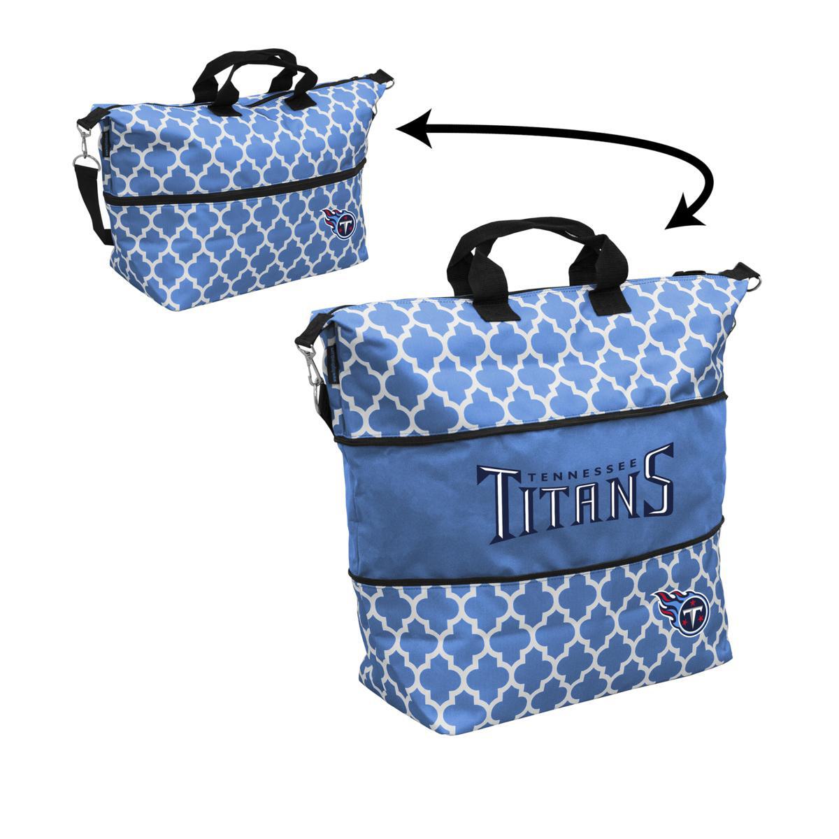 Officially Licensed NFL Expandable Logo Tote Bag 617860-J - Picture 4 of 4