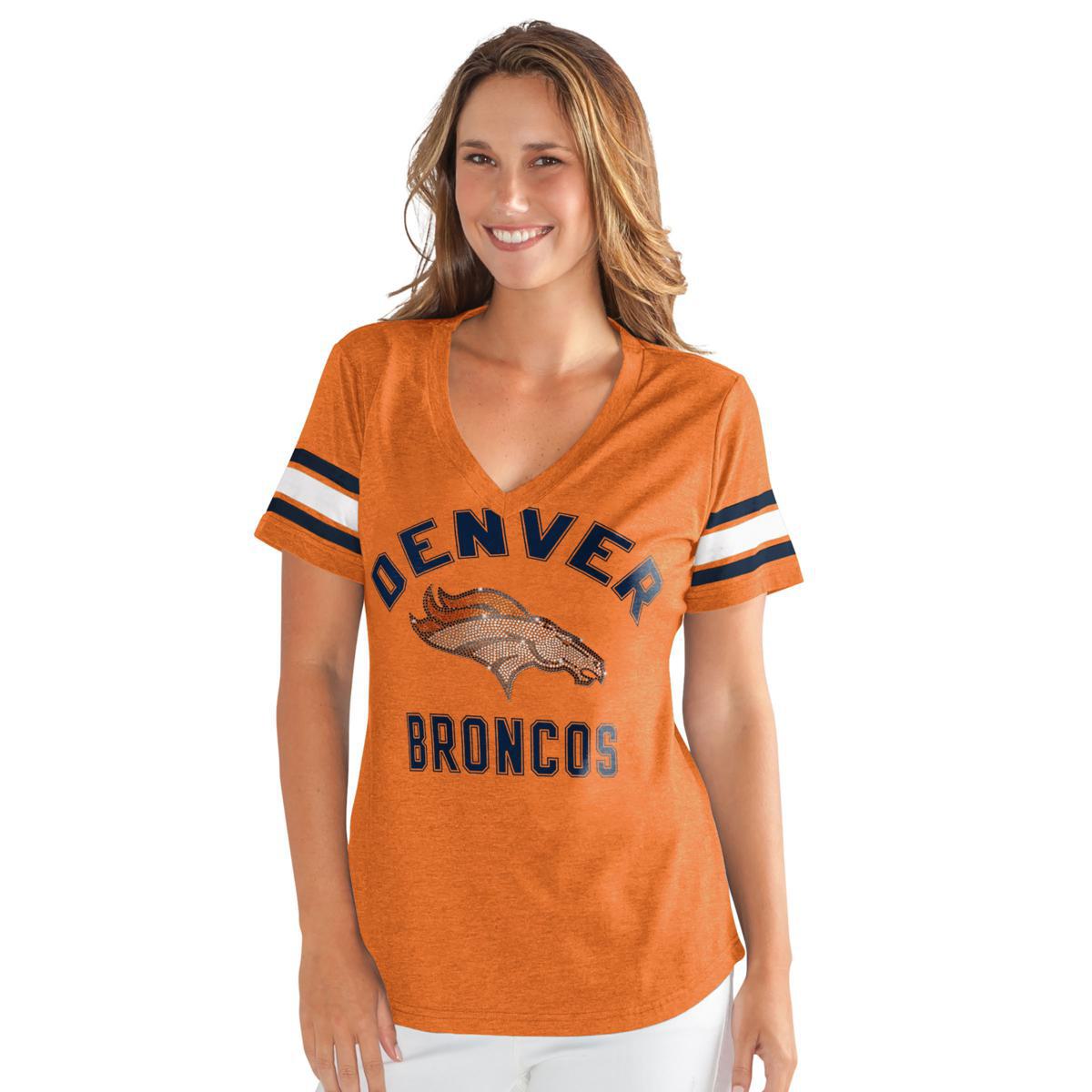 Officially Licensed NFL for Her Wildcard Short-Sleeve Tee by Glll 612956-J - Picture 7 of 77