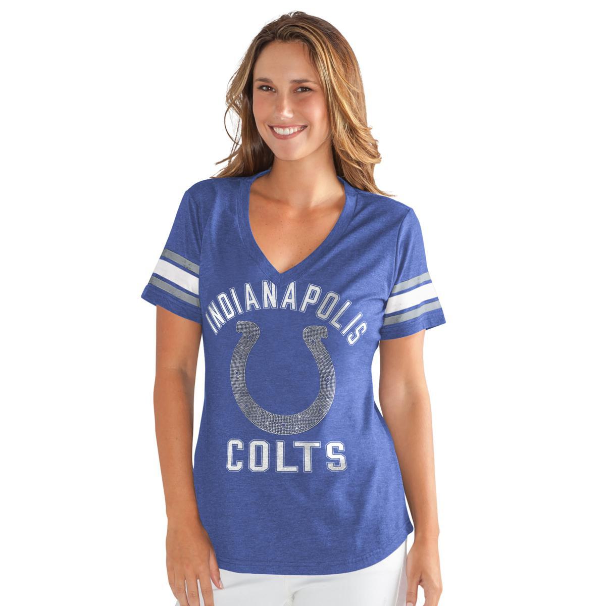 Officially Licensed NFL for Her Wildcard Short-Sleeve Tee by Glll 612956-J - Picture 14 of 77