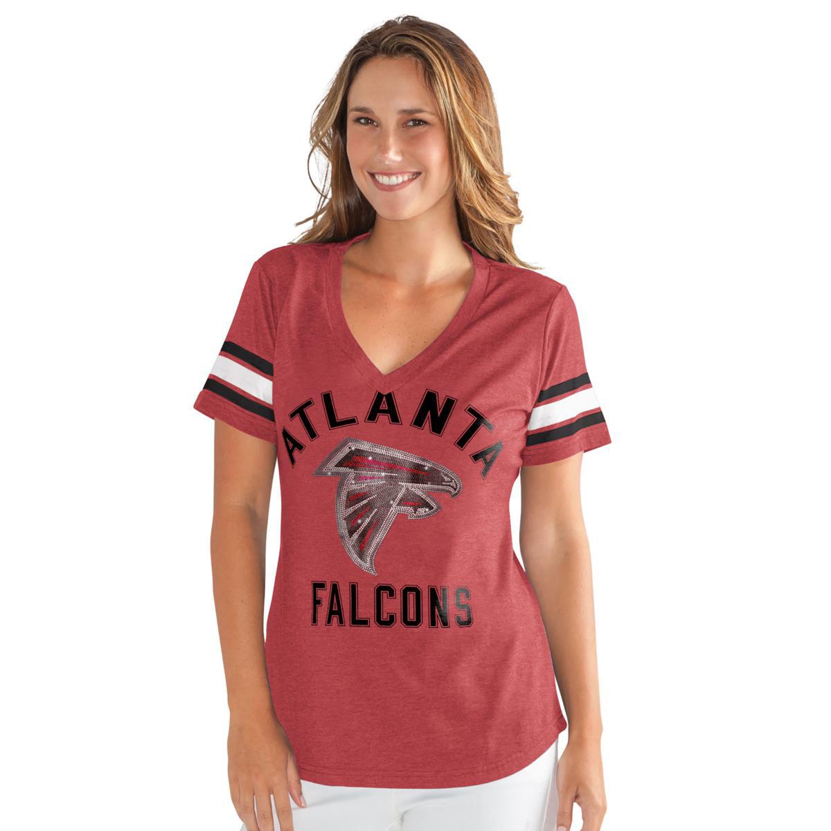 Officially Licensed NFL for Her Wildcard Short-Sleeve Tee by Glll 612956-J - Picture 29 of 77