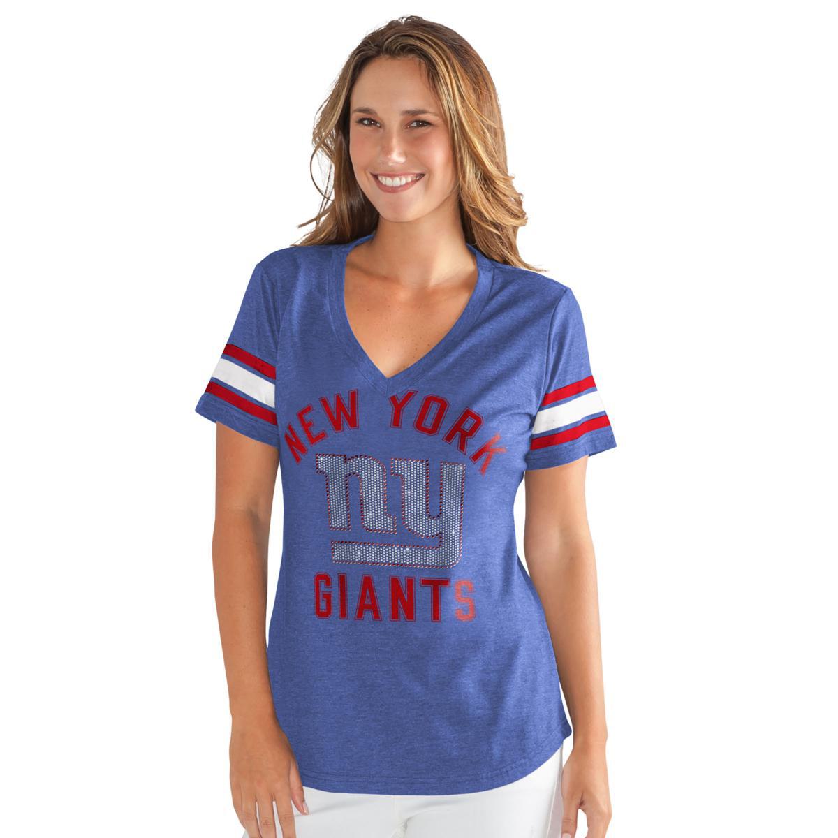 Officially Licensed NFL for Her Wildcard Short-Sleeve Tee by Glll 612956-J - Picture 30 of 77