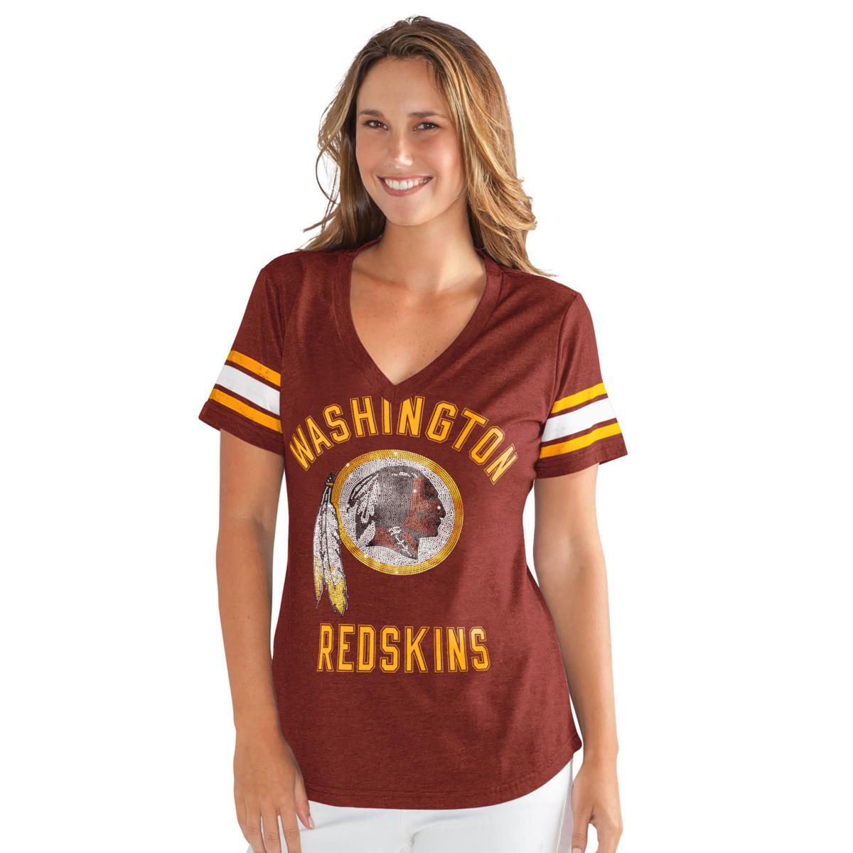 Officially Licensed NFL for Her Wildcard Short-Sleeve Tee by Glll 612956-J - Picture 64 of 77