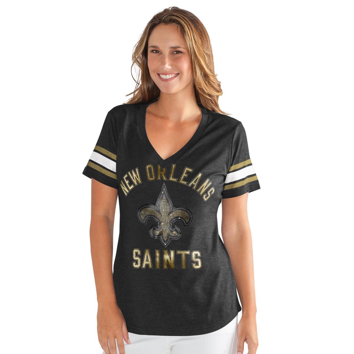 Officially Licensed NFL for Her Wildcard Short-Sleeve Tee by Glll 612956-J - Picture 66 of 77