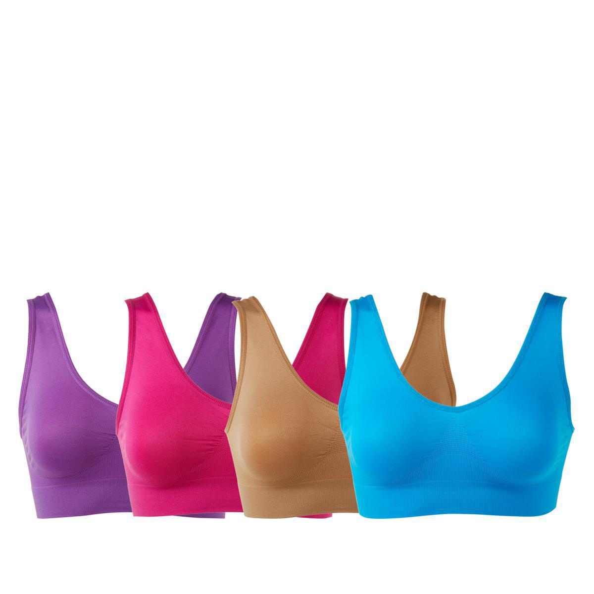 Rhonda Shear 4-pack "Ahh" Bra 220127-590124-J - Picture 7 of 11
