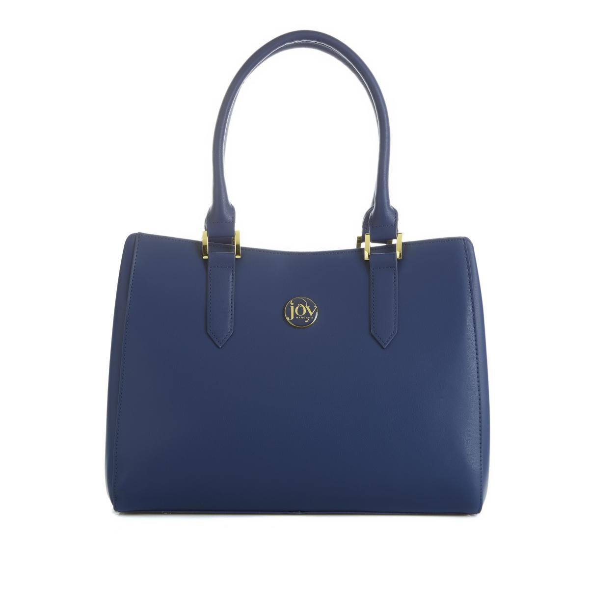 JOY E*Lite Couture Genuine Leather Satchel with RFID 595571-J - Picture 5 of 6