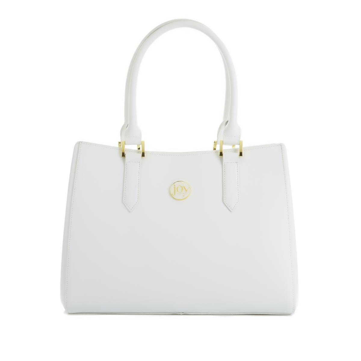 JOY E*Lite Couture Genuine Leather Satchel with RFID 595571-J - Picture 6 of 6