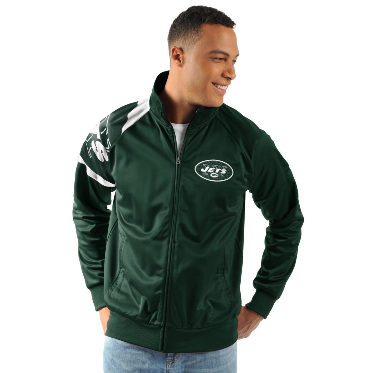 Chaqueta de pista con cremallera completa con licencia oficial NFL Interception de Glll 612569-J - Imagen 33 de 36