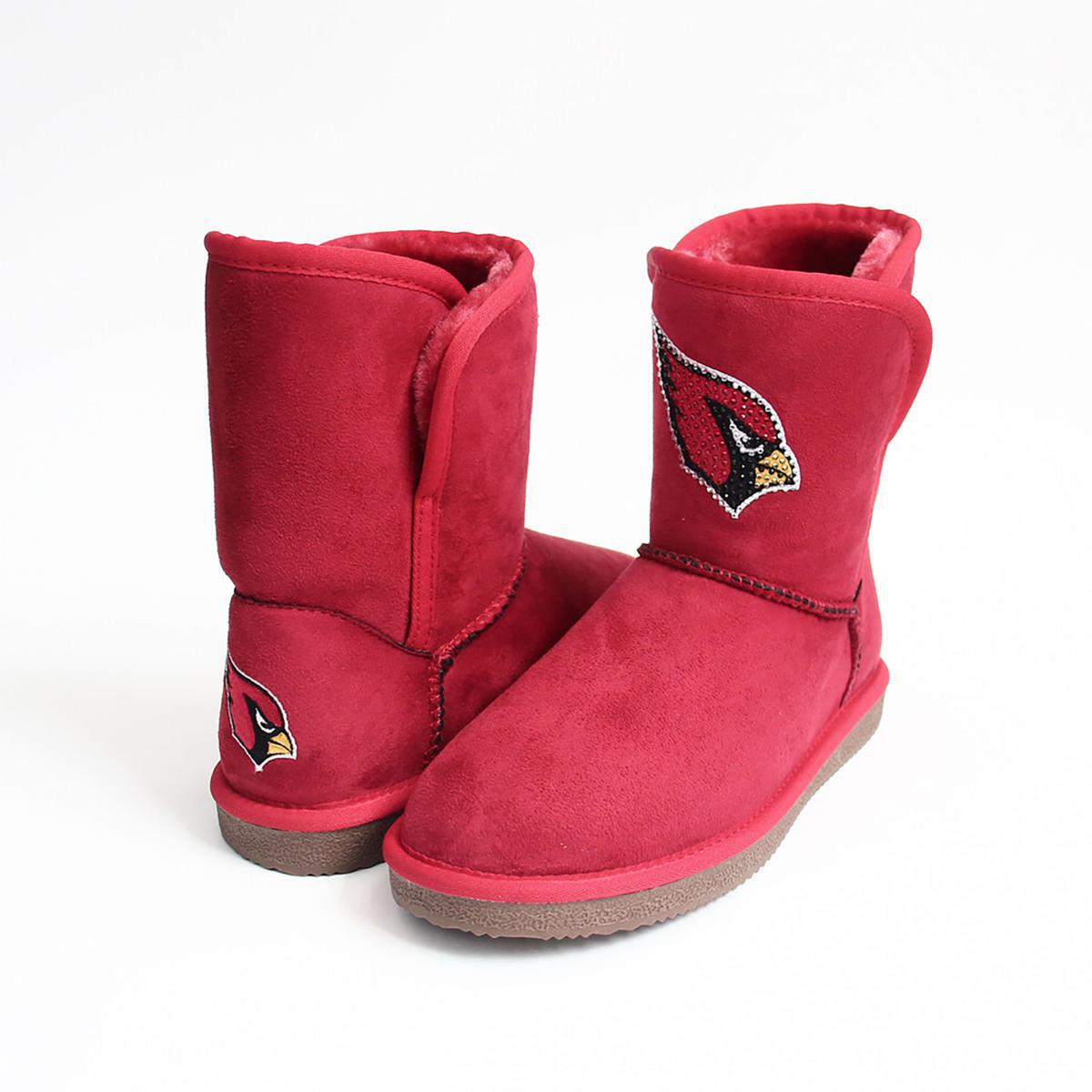 Officially Licensed NFL Team Color Boot with Crystal Logo by Cuce 616936-J - Picture 21 of 51