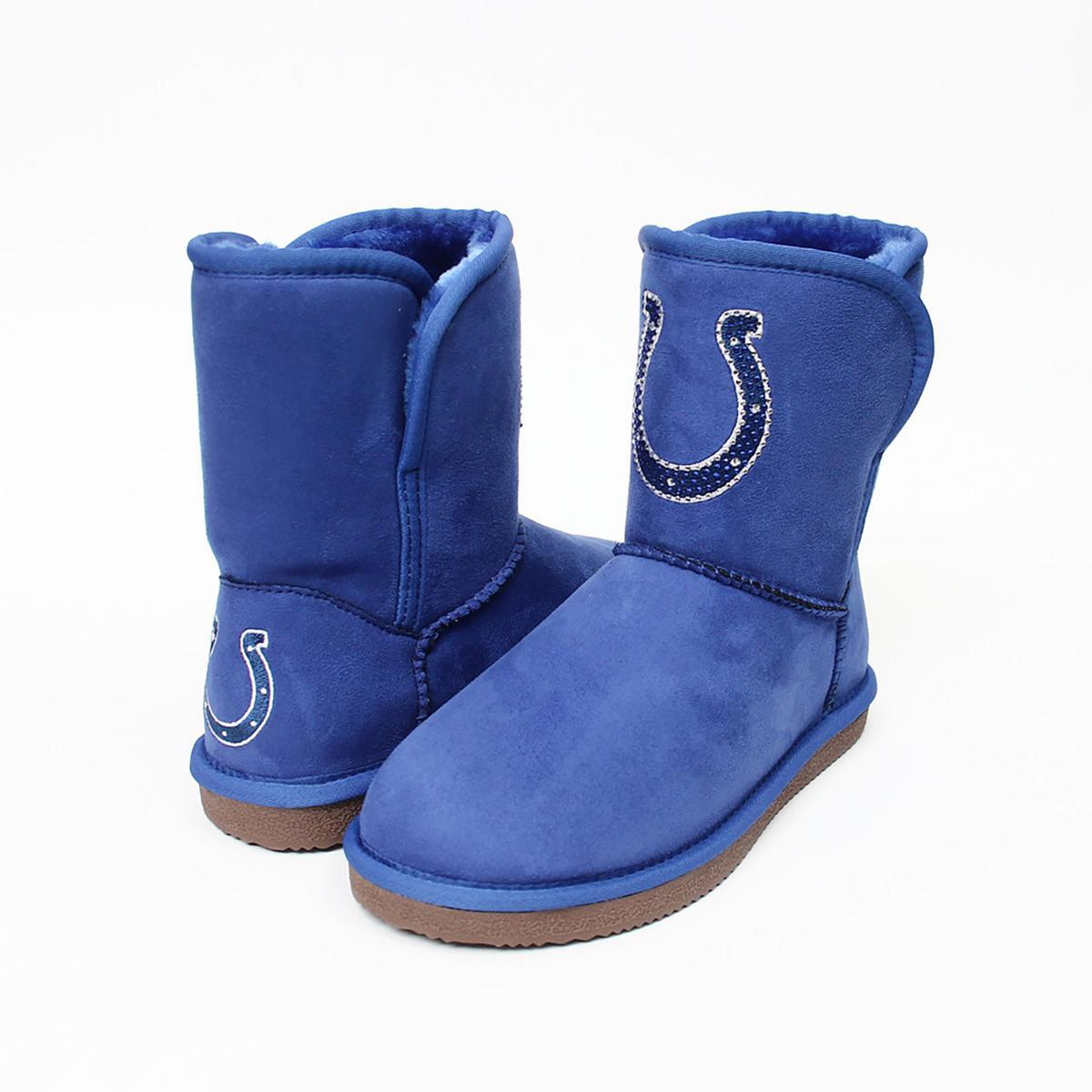 Officially Licensed NFL Team Color Boot with Crystal Logo by Cuce 616936-J - Picture 23 of 51