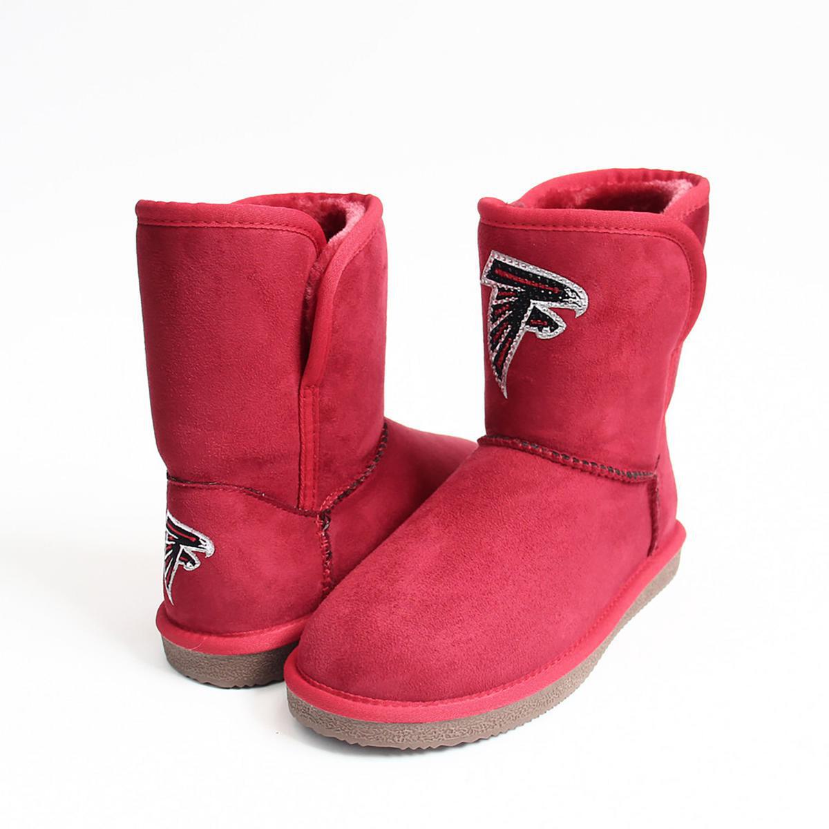 Officially Licensed NFL Team Color Boot with Crystal Logo by Cuce 616936-J - Picture 29 of 51