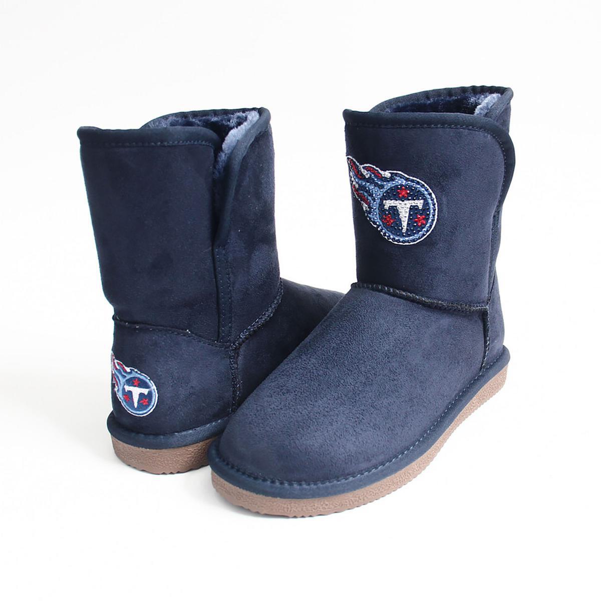 Officially Licensed NFL Team Color Boot with Crystal Logo by Cuce 616936-J - Picture 49 of 51
