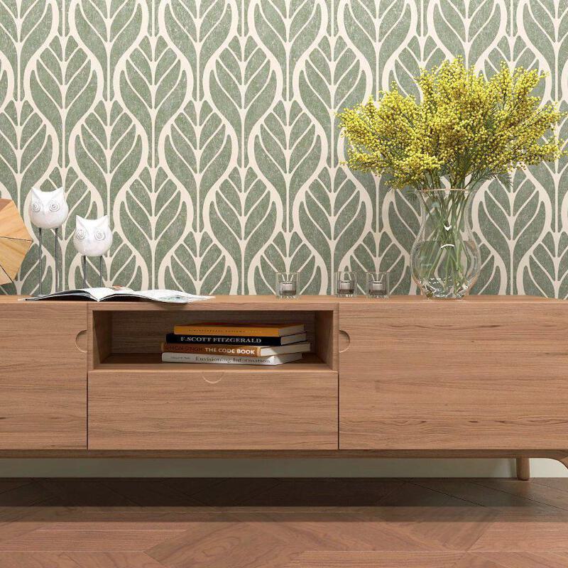 Spring Leafs Allover Wall Stencil Floral Wall Stencil Ebay
