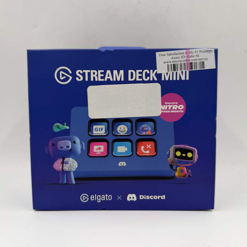 New Elgato X Discord Stream Deck Mini | eBay