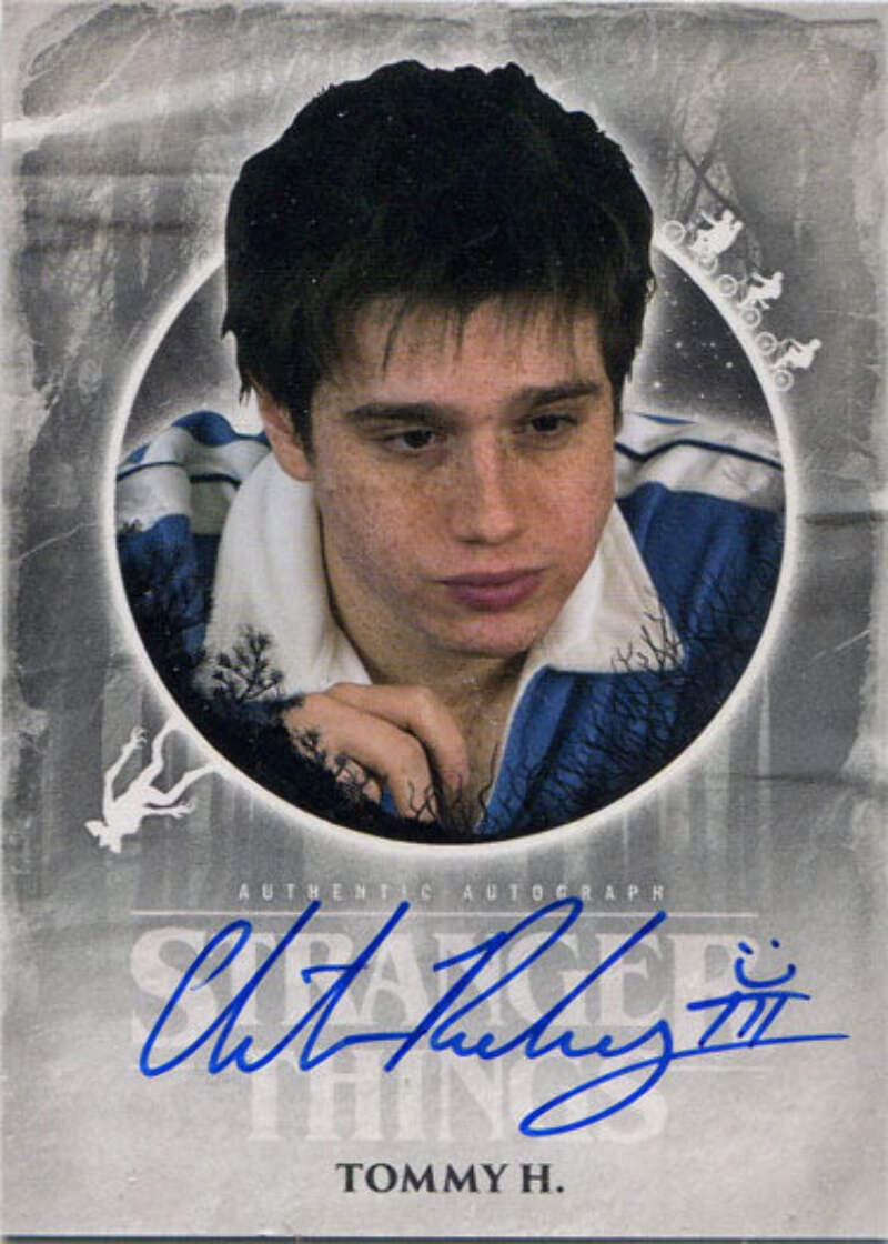Stranger Things Upside Down Autograph Card A-CR Chester Rushing as