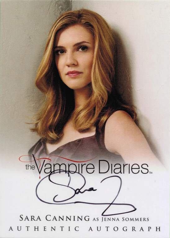 ヴァンパイアダイアリーズ Vampire Diaries Season Two A11 Autograph Card Sara Canning